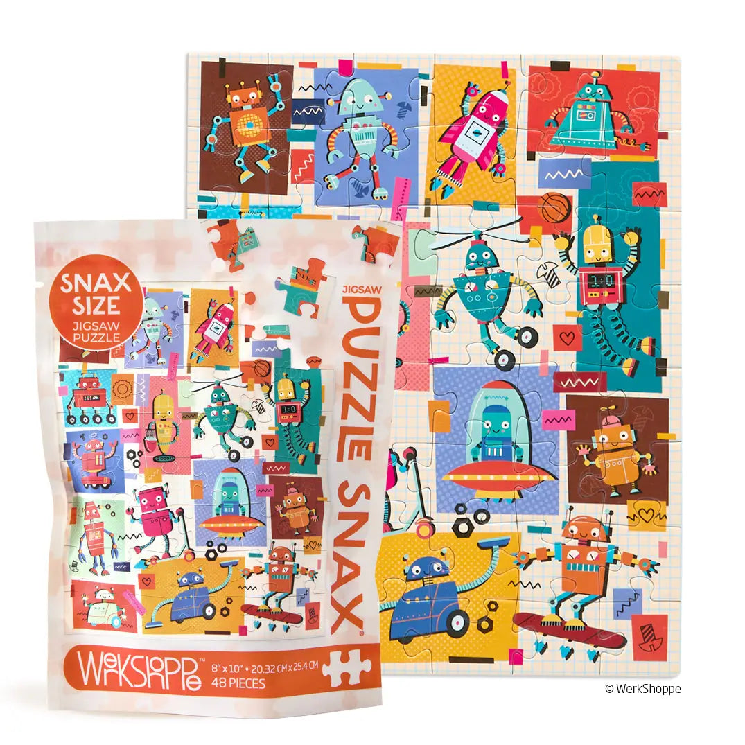 Jigsaw Puzzle Snax | Robots