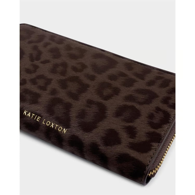 Large Purse | Chocolate Leopard