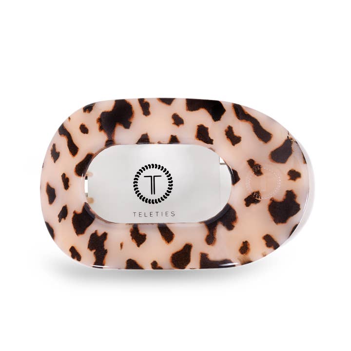 Teleties | Blonde Tortoise | Flat Round Clip | Assorted Sizes