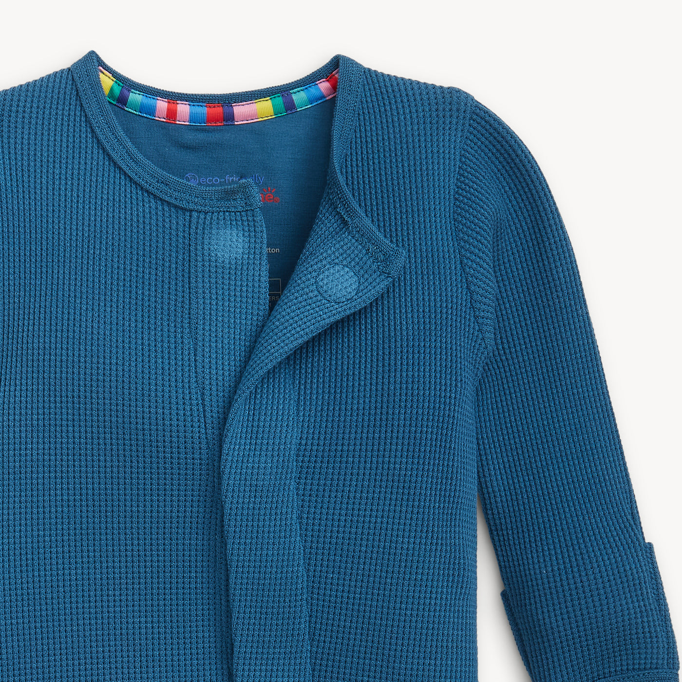 Magnetic Me Footie | Dark Blue Waffle