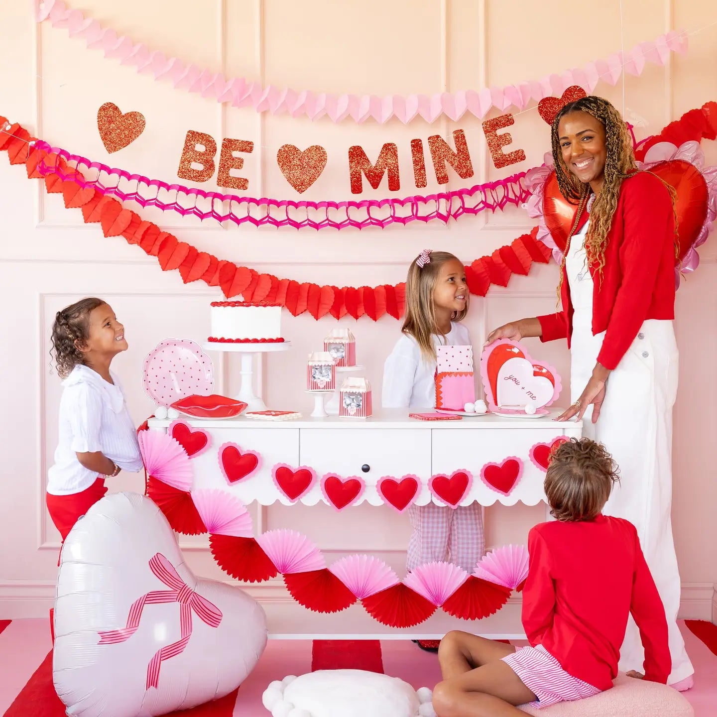 Scalloped Heart Shaped Plate