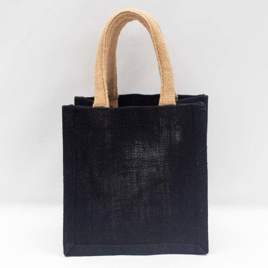 Jute Petite Gift Tote - Black