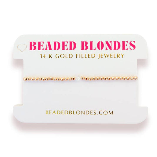 Birthstone Swarovski Crystal Bracelet | April