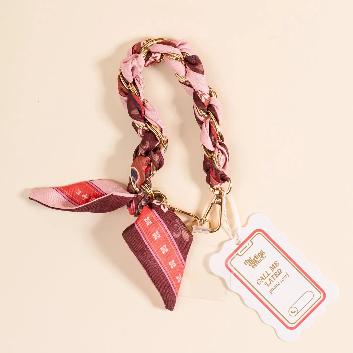 Call Me Later Phone Scarf | Sunset Tales