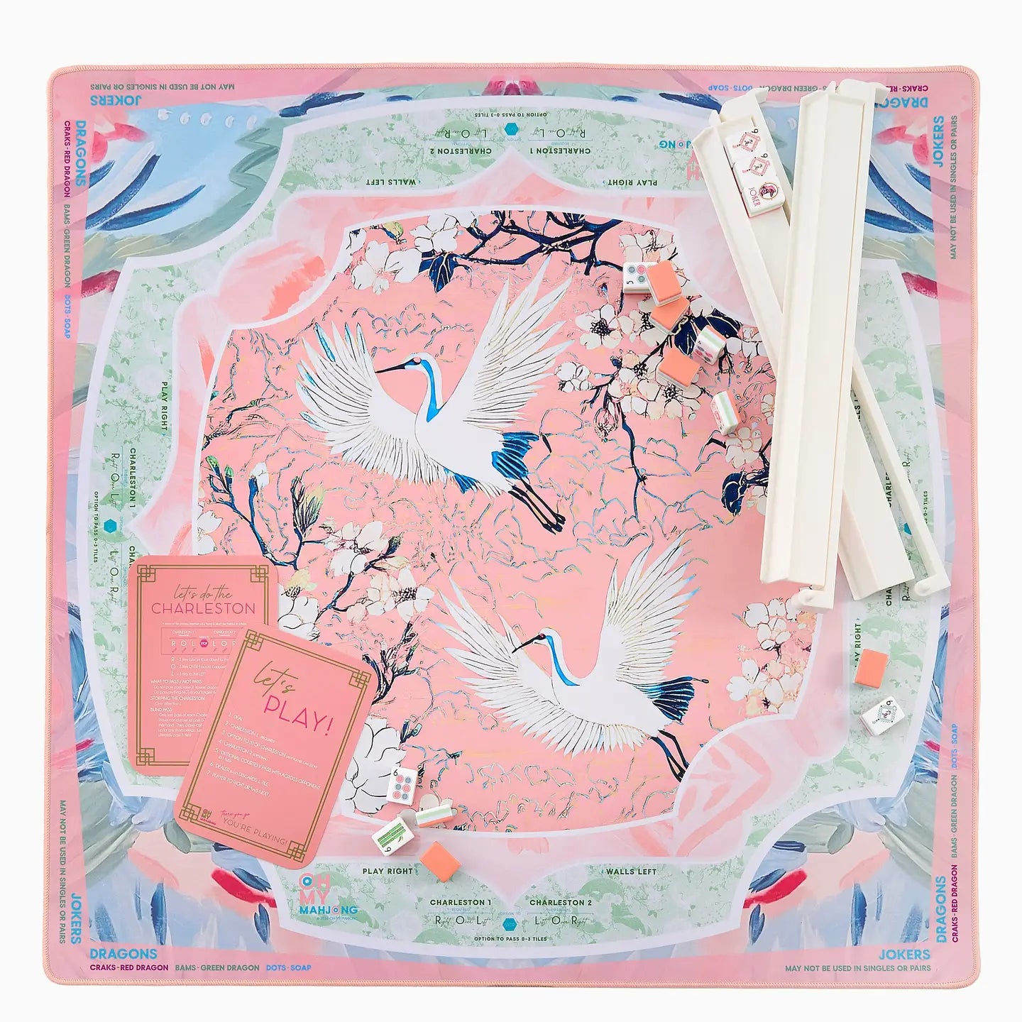 Mahjong Mat in Tube | Heron
