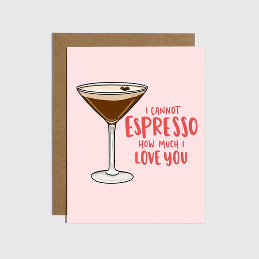 Greeting Card | Espresso Martini Love