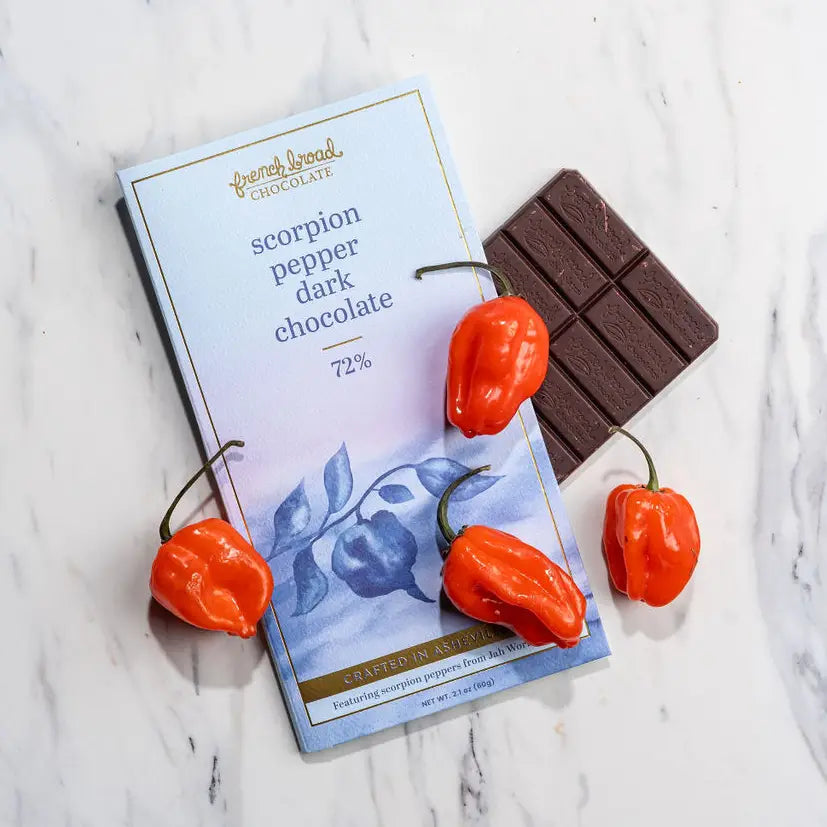 Scorpion Pepper Chocolate Bar 72%