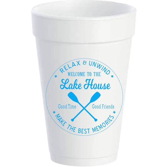 Styrofoam Cups | Welcome To the Lake House