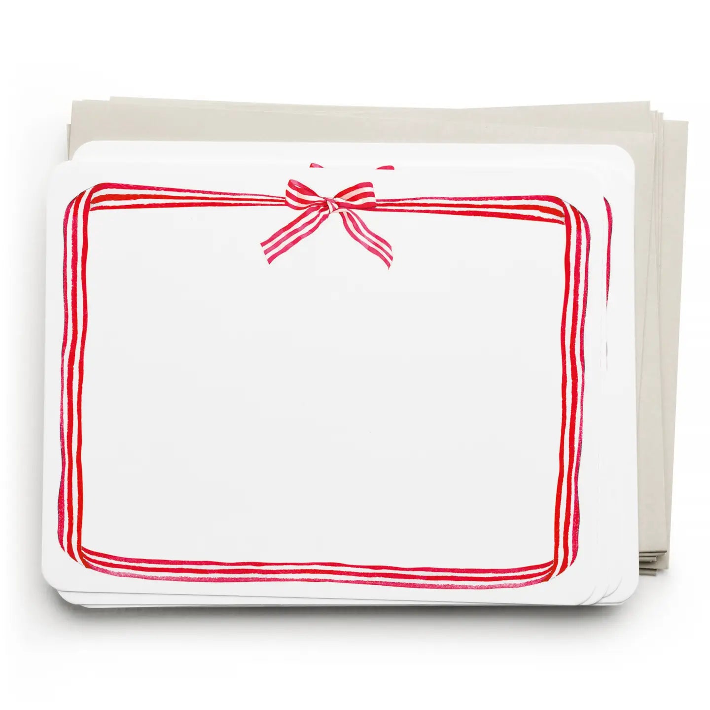 Flat Note Set | Red Ribbon Candy