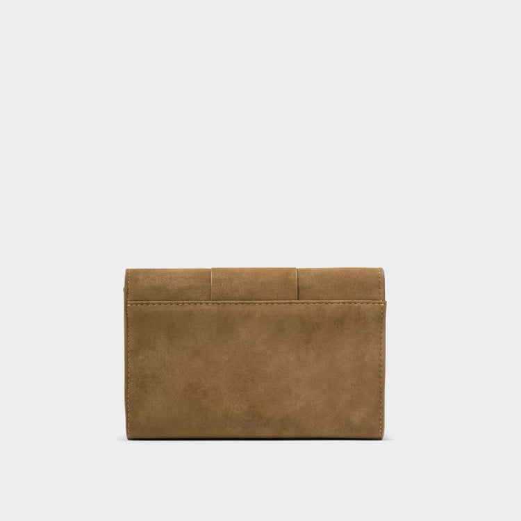 Taya Woven Purse | Caramel