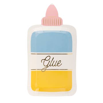 Paper Plates | Glue Bottle