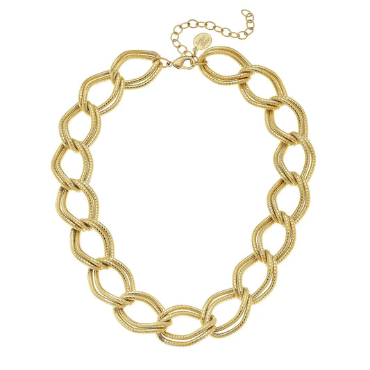 Double Loop Chain Necklace