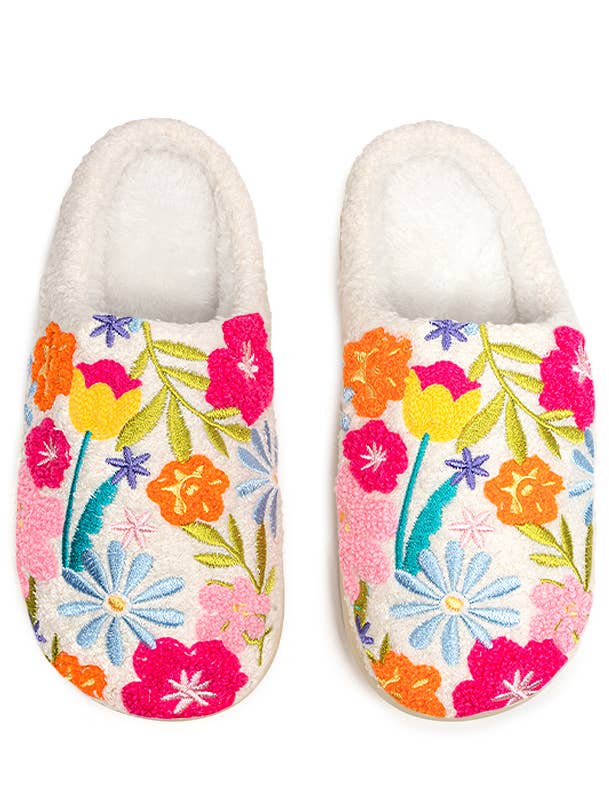Indoor/Outdoor Slippers | Flowers in Bloom