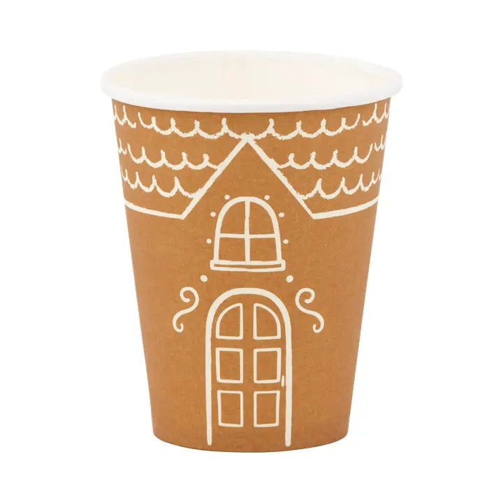 Paper Cups | Gingerbread Handled