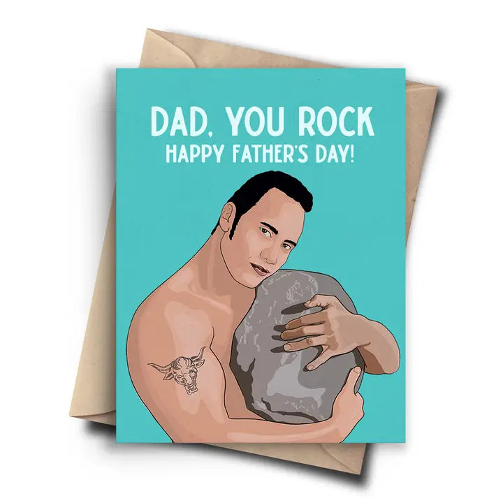 Greeting Card | Father's Day | You Rock