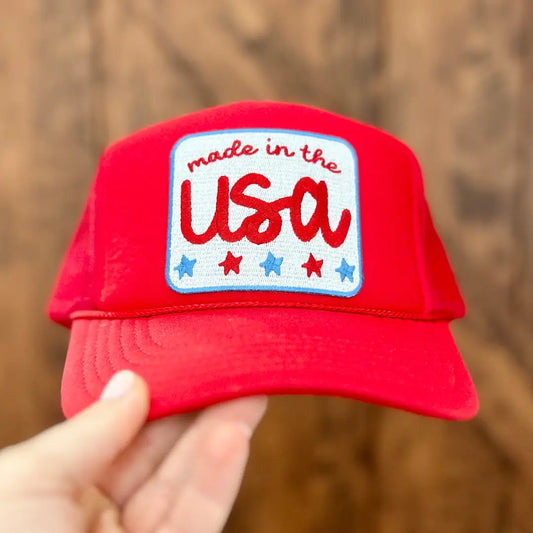 Made in the USA Trucker Hat | Red