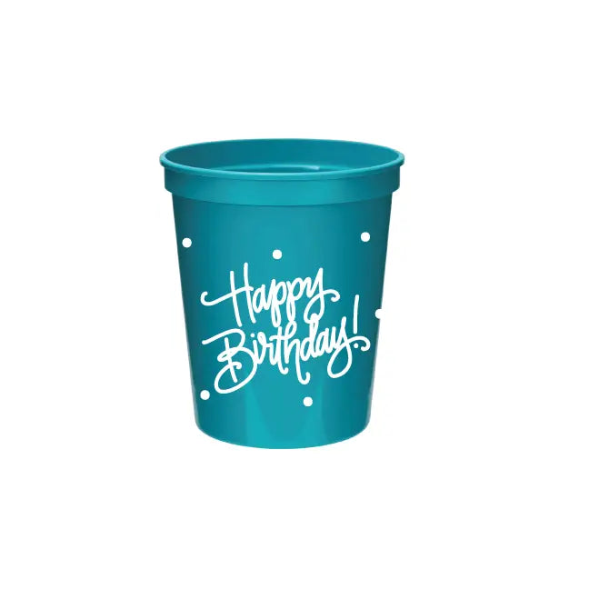 Stadium Cups | Happy Birthday!