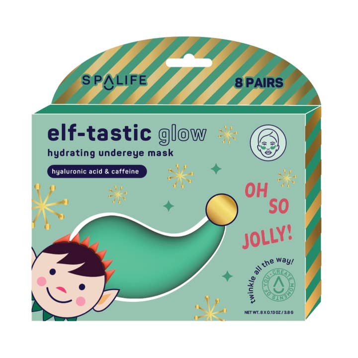 Christmas Holiday Elf-Tastic Glow Hydrating Undereye Masks