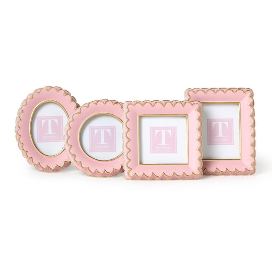 Pink Scalloped Mini Photo Frame | Assorted Styles