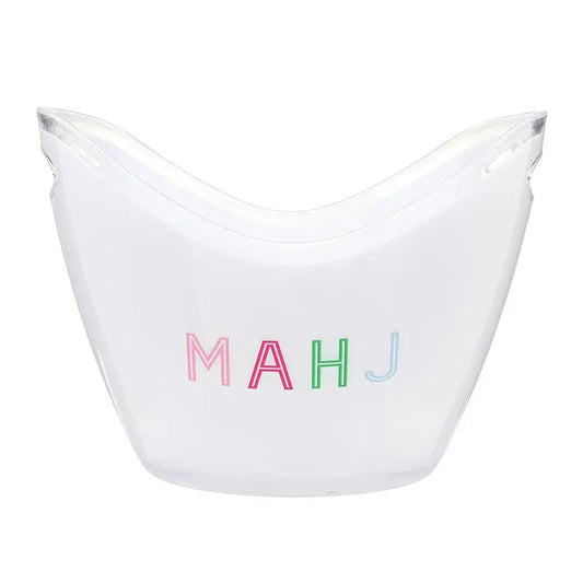 Acrylic Beverage Bucket - Mahj