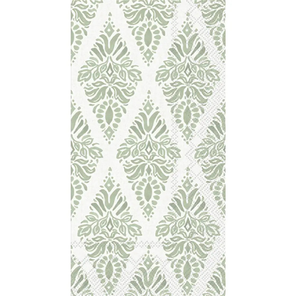 Guest Towels | Soft Petals Green