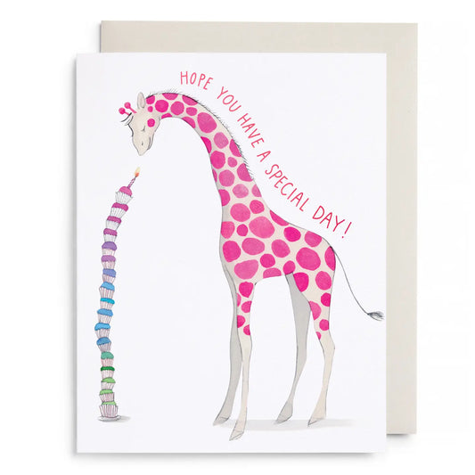 Greeting Card | Leaning Tower of Cupcakes Birthday