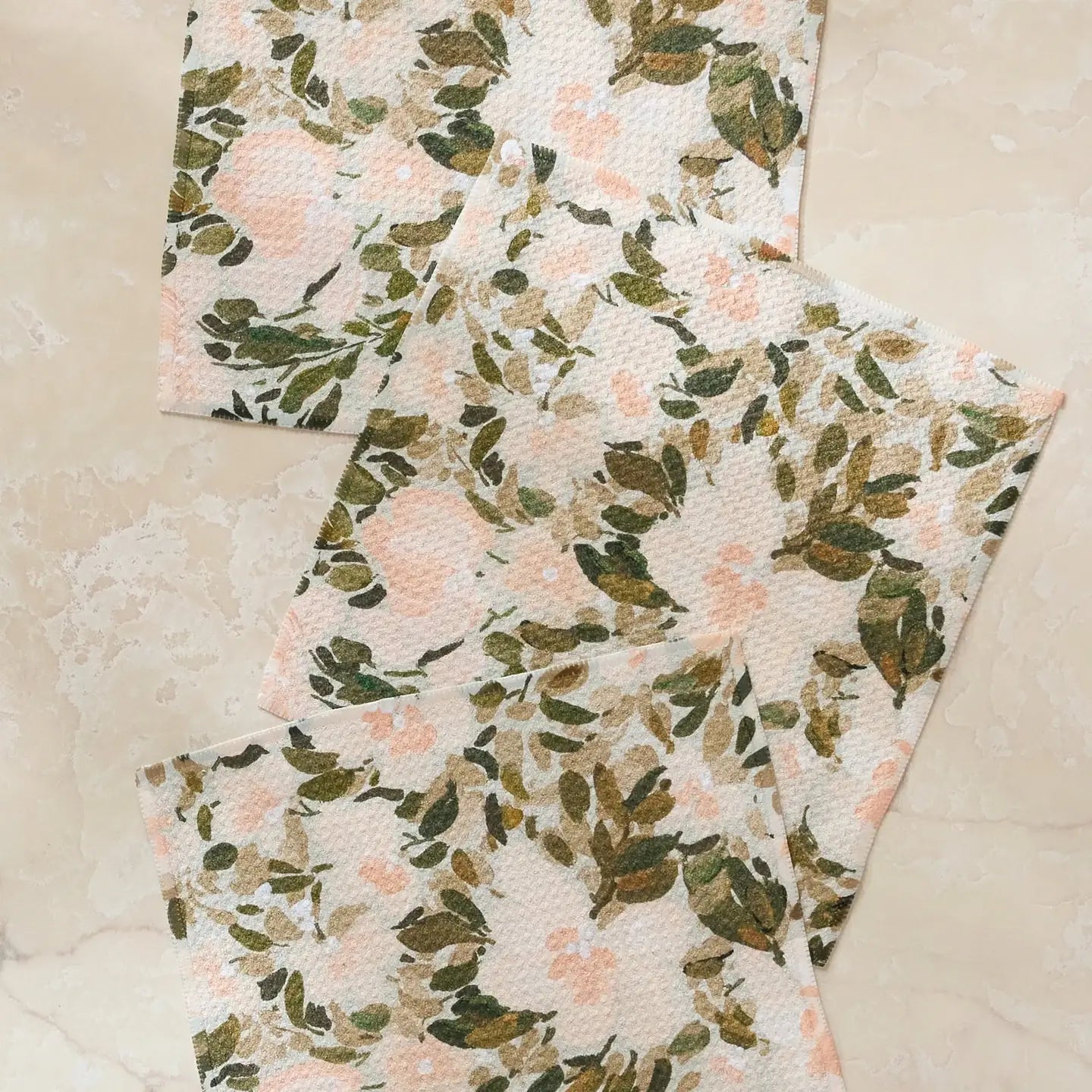 Dishcloth Set | Painted Blossoms