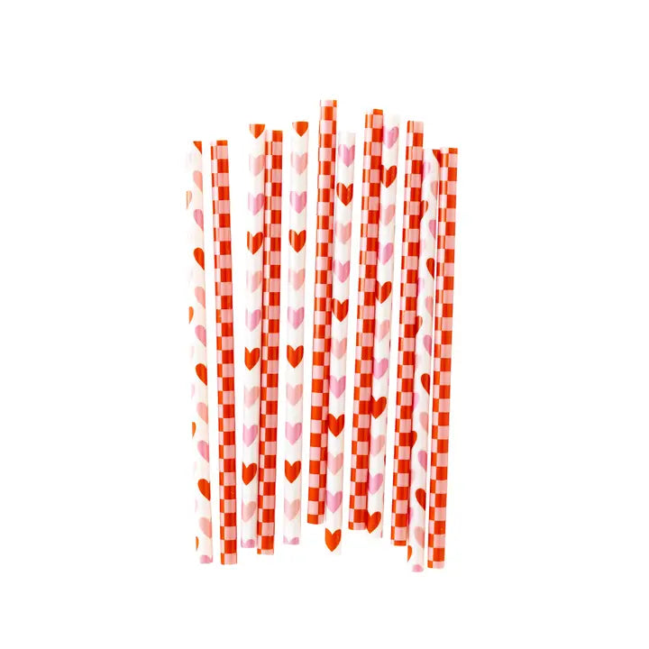 Reusable Straws | Valentine's Day | Heart You