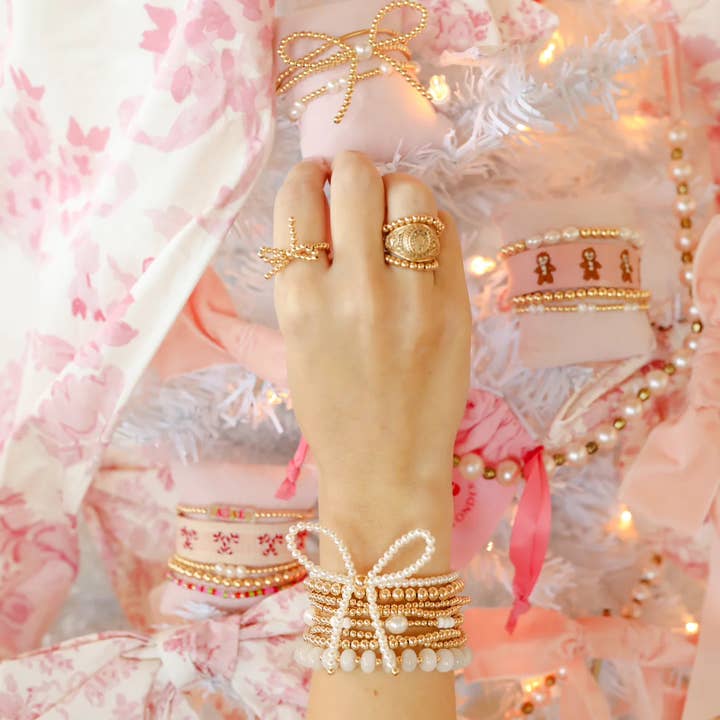 Pearl Bow Bracelet