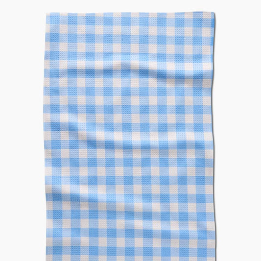 Tea Towel | Angelic Sky Gingham