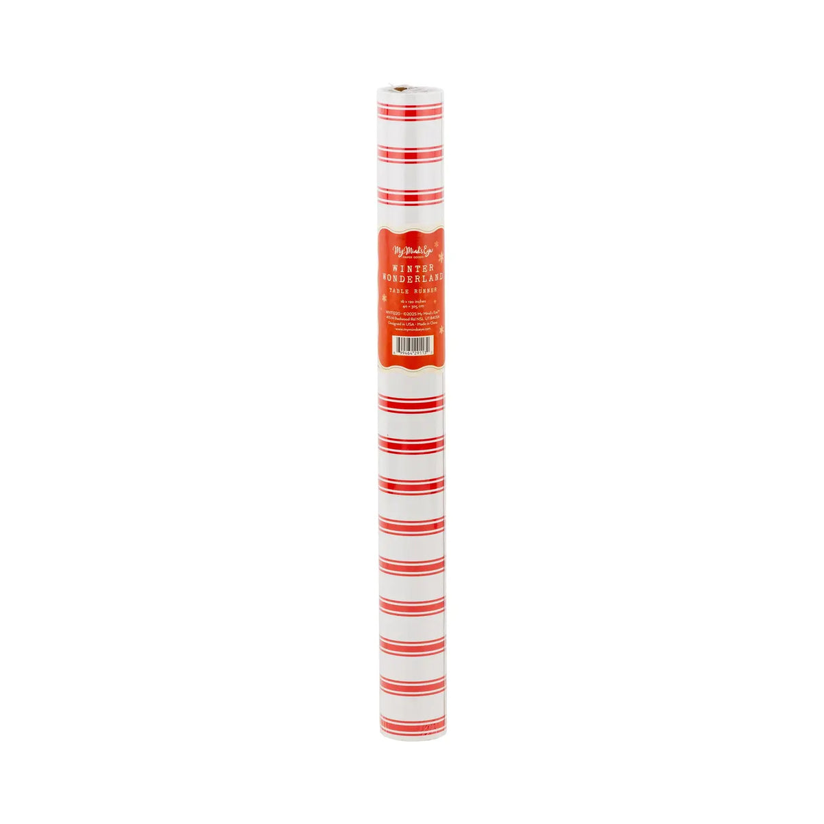 Red Striped Table Runner
