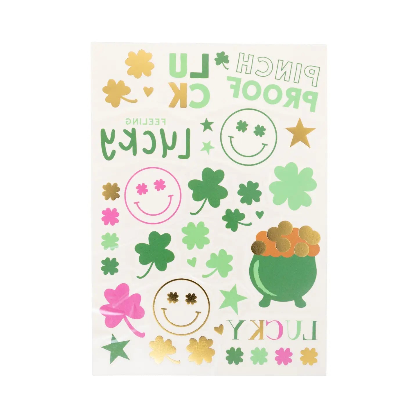 St Patrick's Day Temporary Tattoos