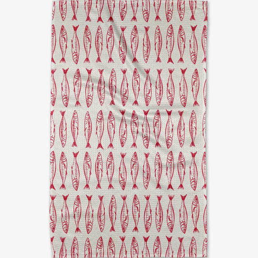 Tea Towel | Sardine Stripes