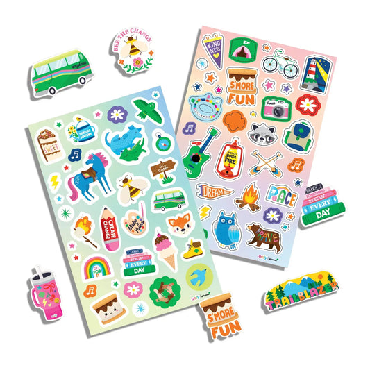 OOLY X Girl Scouts: S'mores Scented Stickers