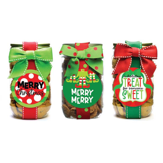 Pint Jar | Ginger Snaps | Christmas