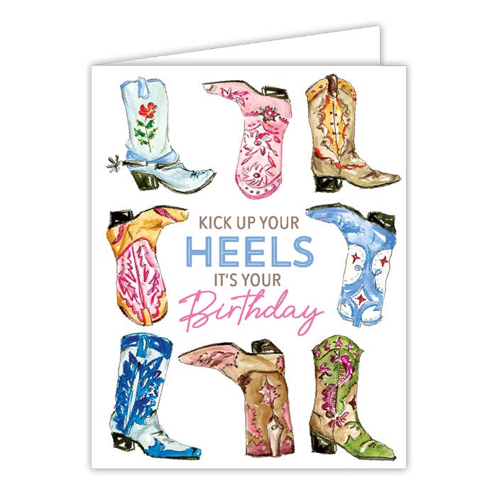 Greeting Card | Birthday | Kick Up Your Heels
