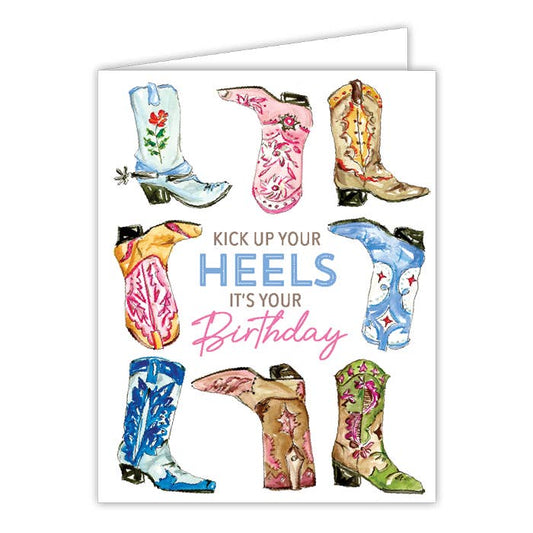 Greeting Card | Birthday | Kick Up Your Heels