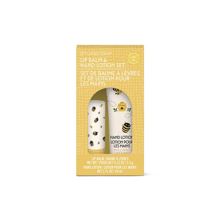 Buzzy Bees | Lip Balm & Hand Lotion Set