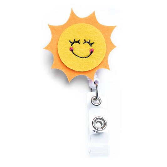 Sun | Nurse Badge Reel Holder