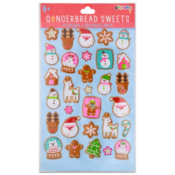 Gingerbread Sweets Stickers