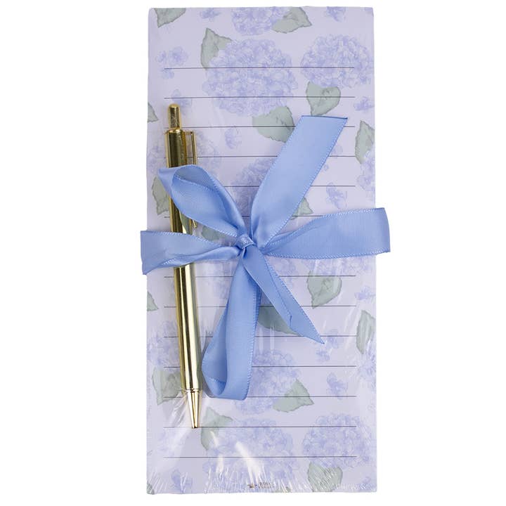 Notepad Gift Set | Blue Hydrangea