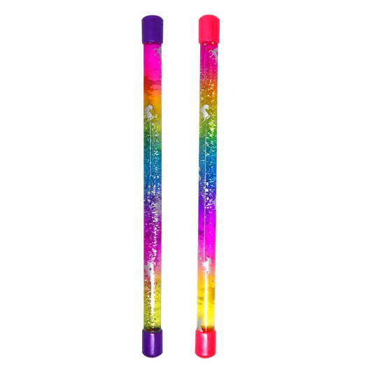 Unicorn Glitter Shaker Water Baton