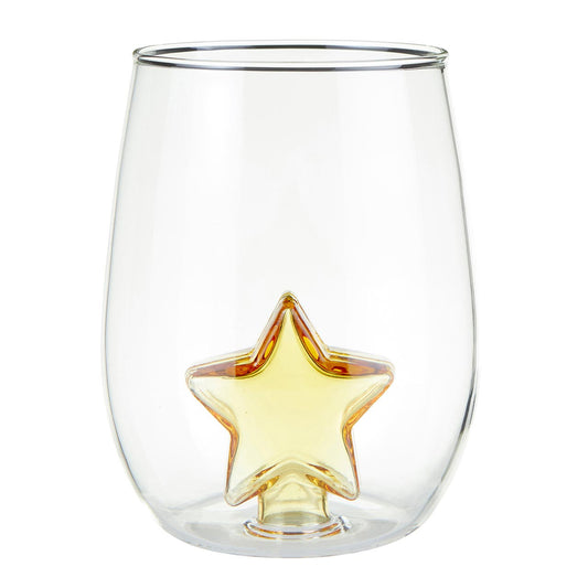 Stemless Wine Glass | Star Figurine