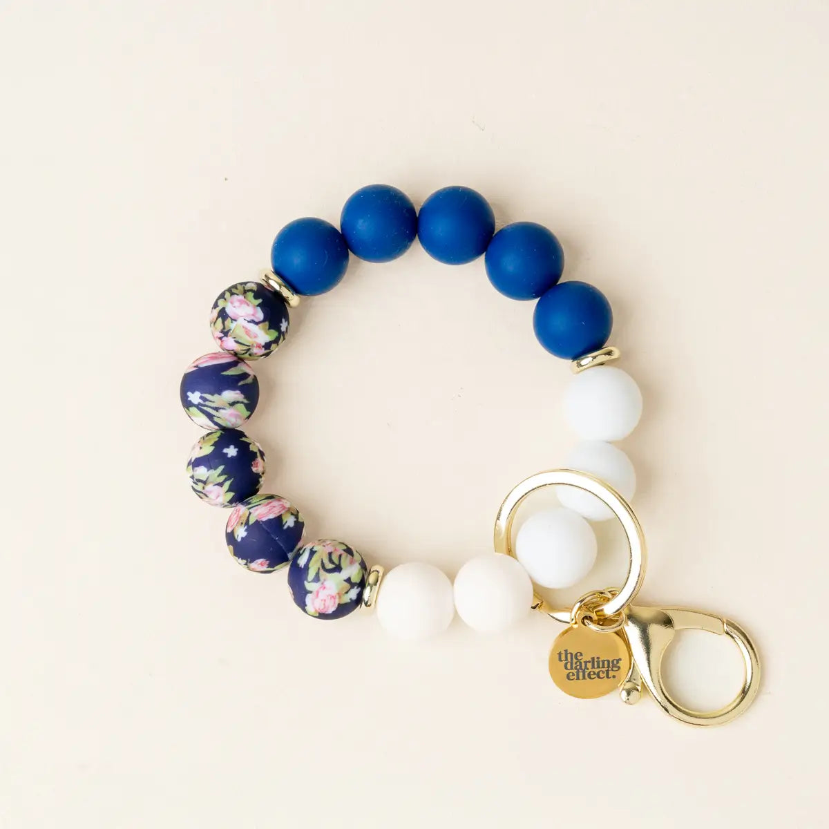 Keychain Wristlet | Notes of Navy