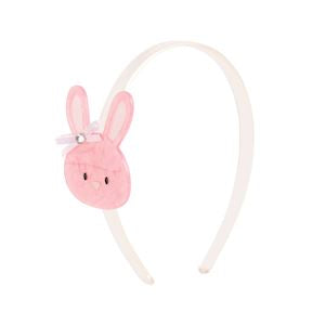 Pink Easter Bunny Acrylic Headband