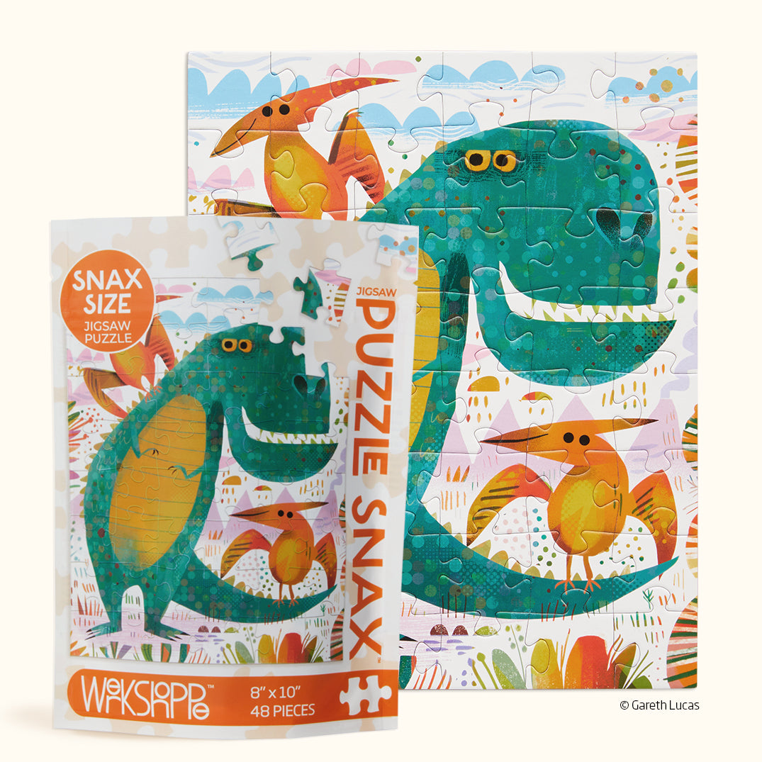 Jigsaw Puzzle - T-Rex and Friends