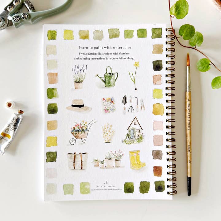 Watercolor Workbook | Garden