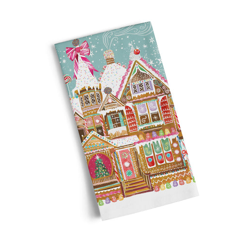 Tea Towel | Gingerbread House