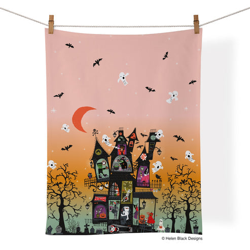 Tea Towel | Haunted House