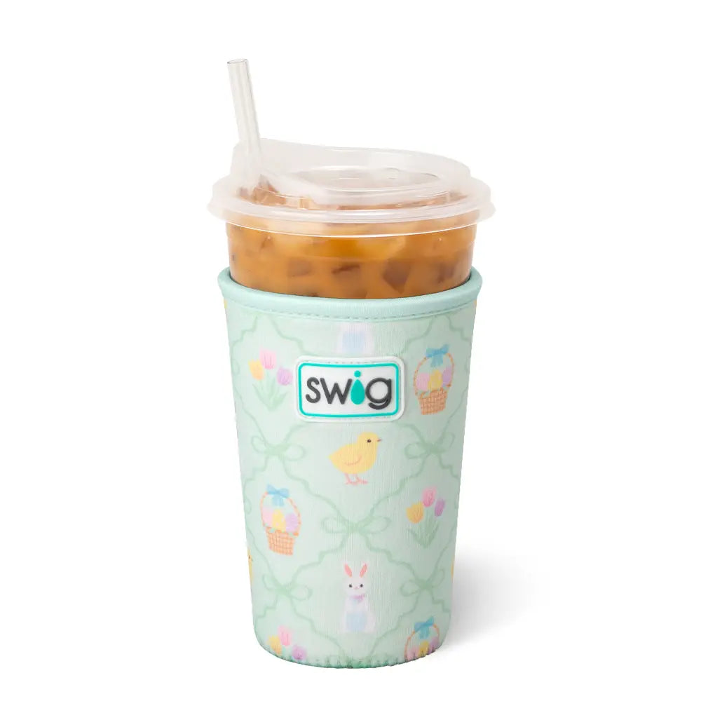 Medium Iced Cup Coolie | Hoppy Easter